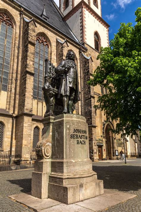 Leipzig Germany - May 3 2019: the Famous Statue of the Composer Johann Sebastian Bach Was the ...