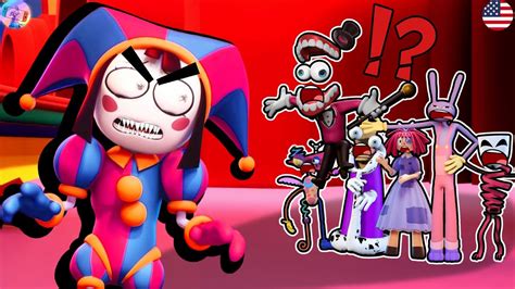 The Amazing Digital Circus(Parody): POMNI EVIL CLONE!! Funny Cartoon Animation #7 HD - YouTube