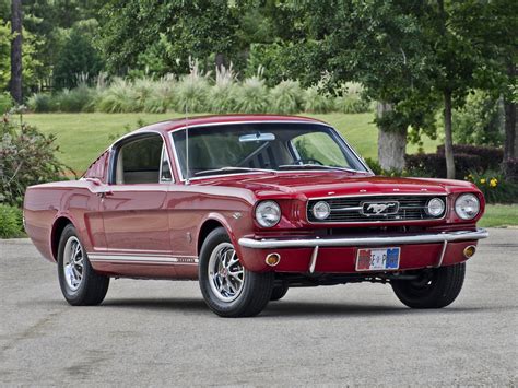 1966, Ford, Mustang, G t, Fastback, 289, Muscle, Classic Wallpapers HD / Desktop and Mobile ...