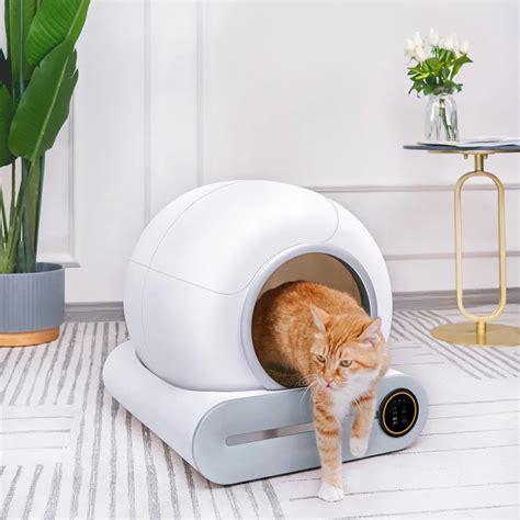 New Large Automatic Cat Toilet With App Remote Control Self-cleaning ...