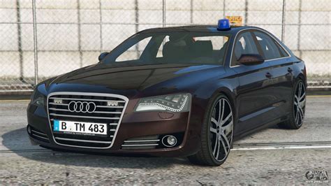 Audi A8 Unmarked Police [Add-On] for GTA 5