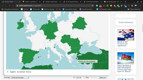 seterra europe countries - YouTube