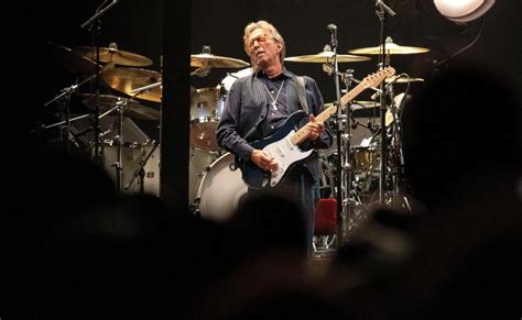 Eric Clapton opens Detroit concert with 'God Save the Queen' at Little Caesars Arena