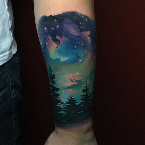 Night Sky Tattoo - Best Tattoo Ideas Gallery