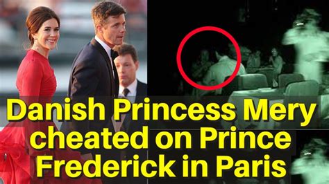 Danish Princess Meri cheated on Prince Frederick in Paris - YouTube