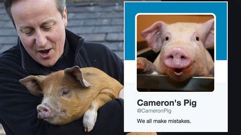 PigGate - the internet reacts: David Cameron ribbed over claim he 'put private parts in hog's ...