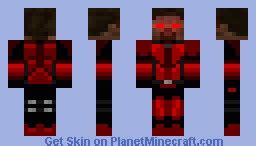 evil herobrine Minecraft Skin