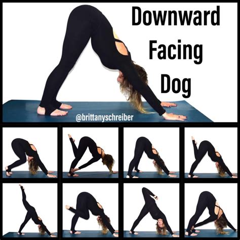 Downward Facing Dog Poses - 10 New Ways To Do Downward Dog | By Brittany Schreiber