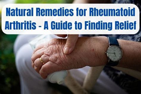 Natural Remedies for Rheumatoid Arthritis: A Guide to Finding Relief | by Medicovibe | Medium