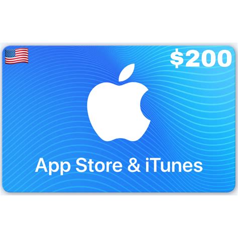 Apple iTunes Gift Card US $200