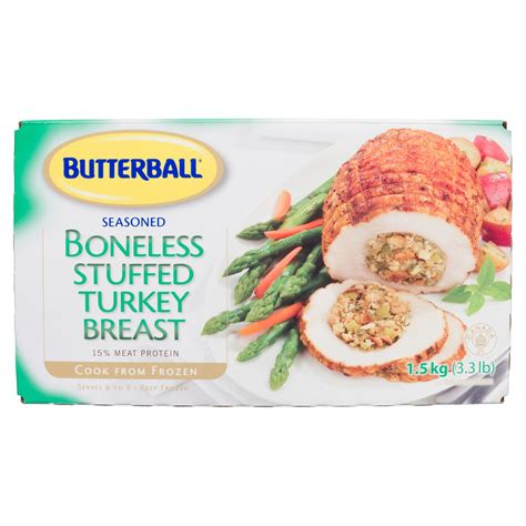 Butterball Seasoned Boneless Stuffed Turkey Breast - 1.5kg – Giant Tiger