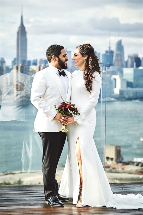 Stunning photos of one of NYC's most stylish rooftop wedding venues