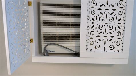 Bedroom DIY AC Unit Cover: Simple 7 Step Guide + Inspo | Wall air conditioner, Ac unit cover ...