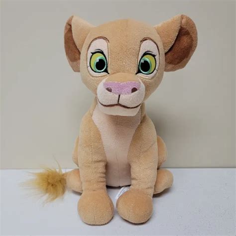 DISNEY PARKS THE Lion King Nala Plush Stuffed Animal Toy 10" Tall Soft ...