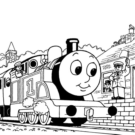 Printable Thomas And Friends Coloring Pages