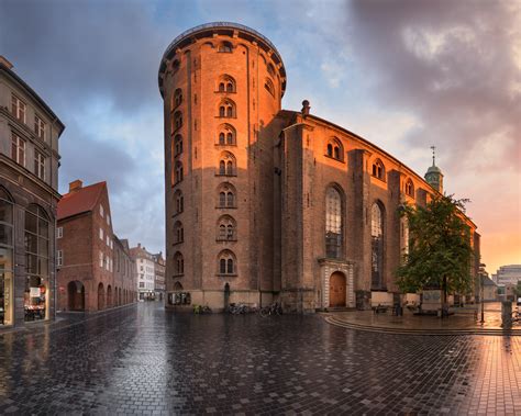 Panorama of the Round Tower, Copenhagen, Denmark | Anshar Images