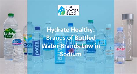 Hydrate Healthy: Brands of Bottled Water Brands Low in Sodium - Water ...