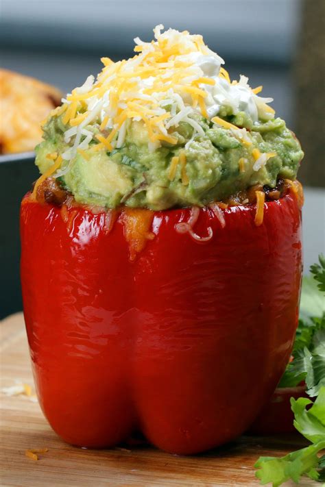 Stuffed Taco Peppers Mexican Food Recipes, Beef Recipes, Cooking ...