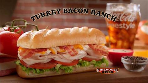 Firehouse Subs Turkey Bacon Ranch Sub TV Spot, 'Everybody Loves Bacon ...