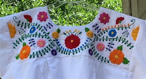 142 Old Mexico Embroidery Pattern – Folkwear