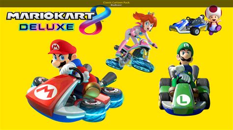 Classic Cartoon Pack [Mario Kart 8 Deluxe] [Mods]