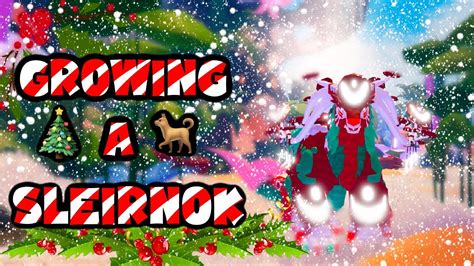 🎄🐶GROWING A SLEIRNOK!🐶🎄 | Creatures of Sonaria! - YouTube