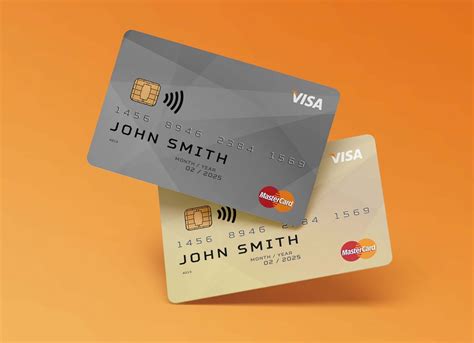 2 Free Credit Cards Mockup (PSD)