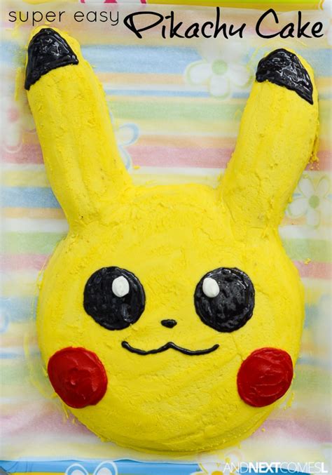 Easy Pikachu Cake Tutorial | And Next Comes L