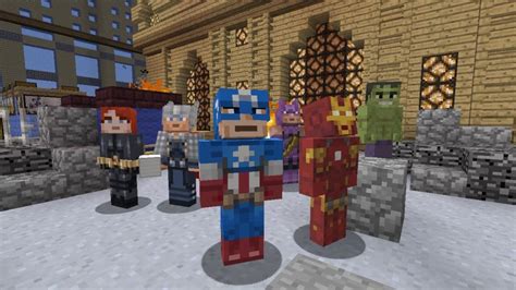 Minecraft Marvel Avengers Skins Trailer – XBLAFans