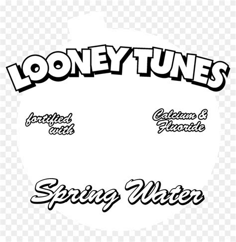 Looney Tune Font - Looney Tunes Logo Black And White, HD Png Download - 2400x2400(#5730851 ...