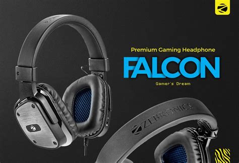 Falcon is a gaming headphone with a bass boost and it comes with a detachable mic. It has metal ...