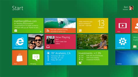 Windows 8 pre-Beta Start Screen Background Personalization Options