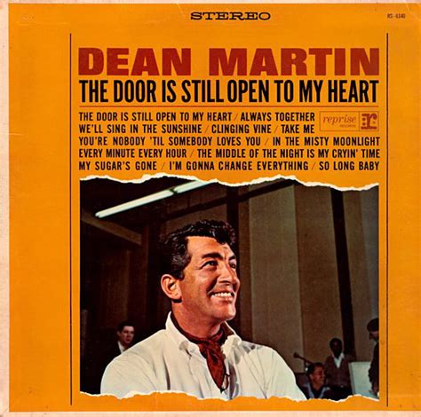 Dean Martin - The Door Is Still Open To My Heart (1964, Vinyl) | Discogs