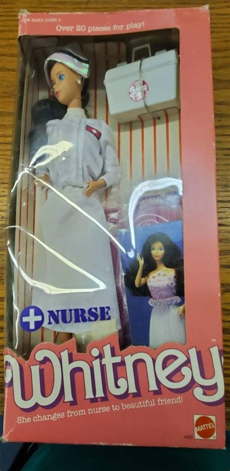 Barbie Nurse, Whitney, 1987, MIB, NRFB, Superstar Barbie, Christmas ...