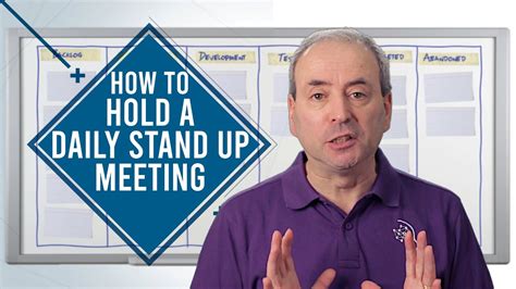 How to Hold a Daily Stand-up Meeting - YouTube