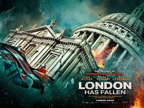 English Landmarks Explode in New London Has Fallen Posters - IGN