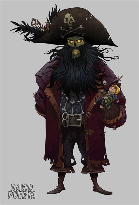 45 Pirate Character Designs in a Diverse Range of Styles