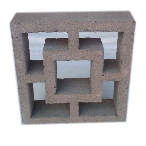 397 12 in. x 4 in. x 12 in. Concrete Decorative Block DEC #397 SCREEN ...