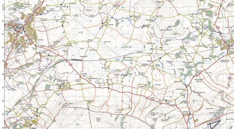 Salisbury Plain Map from SplashMaps