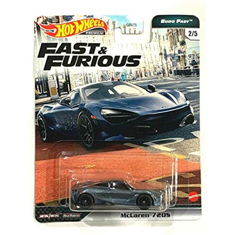 Hot Wheels Premium Fast & Furious McLaren 720S (Pearl Gray) Euro Fast 2/5 - Walmart.com ...