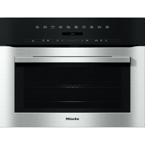 Miele H7140BM CLST Clean Steel Combination Microwave Oven - Appliance ...