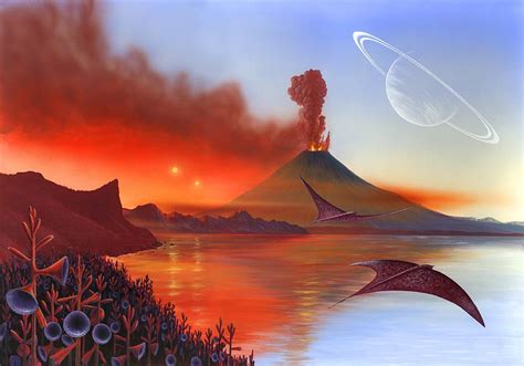 Alien Landscape, Artwork Photograph by Richard Bizley - Fine Art America