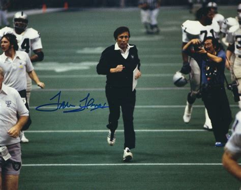 Autographed TOM FLORES 8X10 Oakland Raiders photo - Main Line Autographs