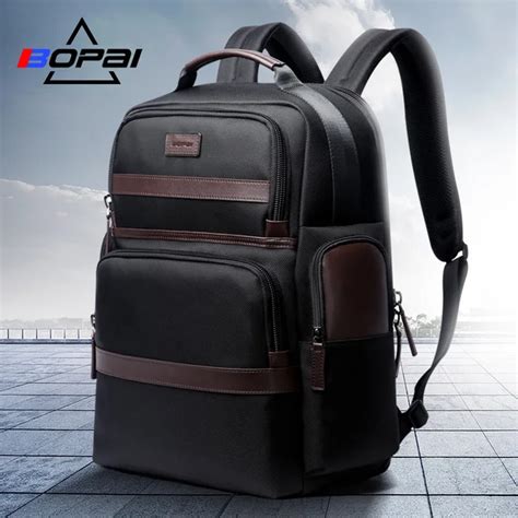 BOPAI Oxford Travel Laptop Men Backpack Casual Business Fashion Male Office Work Back Pack Bags ...