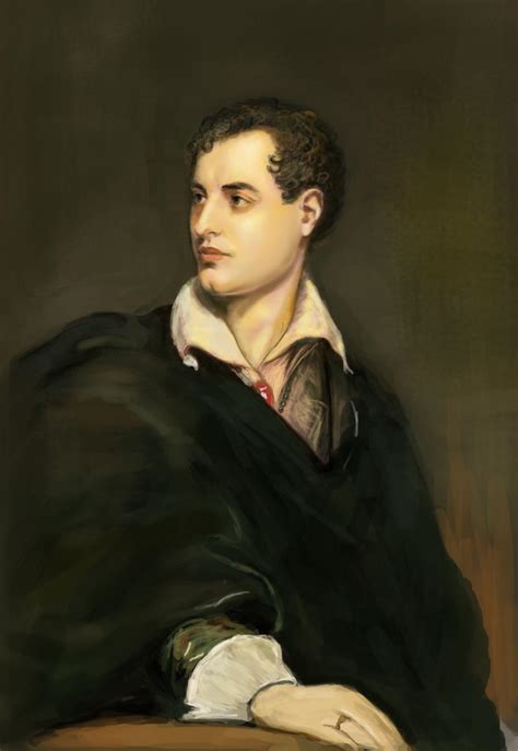 Lord Byron portrait study by dashinvaine on deviantART