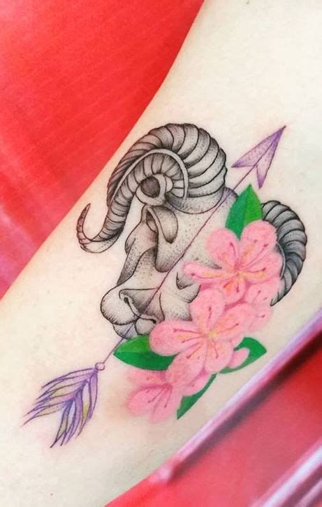 90 Unique Aries Tattoos to Compliment Your Body and Personality ...