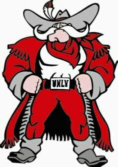 UNLV mascot Hey Reb | College Mascots: MWC | Sports team logos, Las vegas, Basketball is life