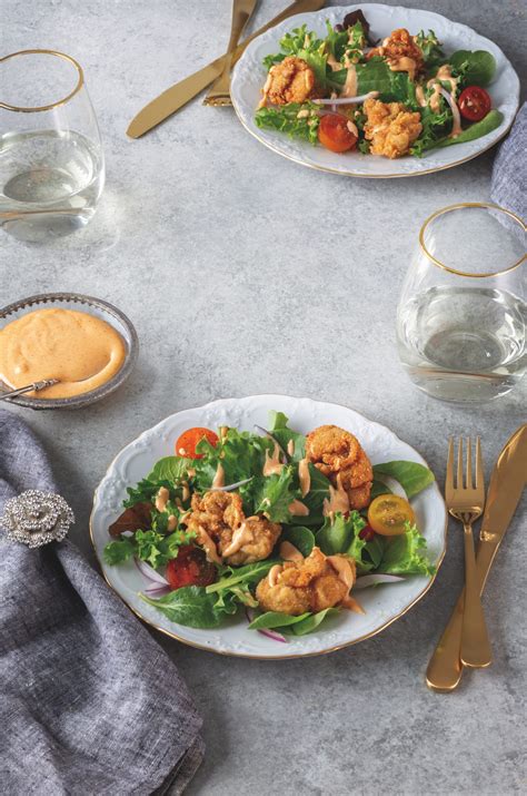 Fried Oyster Salad by Louisiana Cookin’ - Tony Chachere's