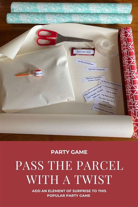 Pass the Parcel with a Twist | Pass the parcel game, Kids party games ...