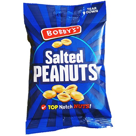 salted peanuts - Bobby's Foods